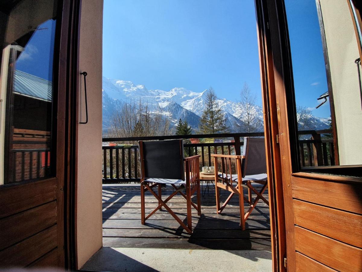 "Chalet Bobo" Cosy & Magnifique Vue Chx Sud Chamonix Exterior foto