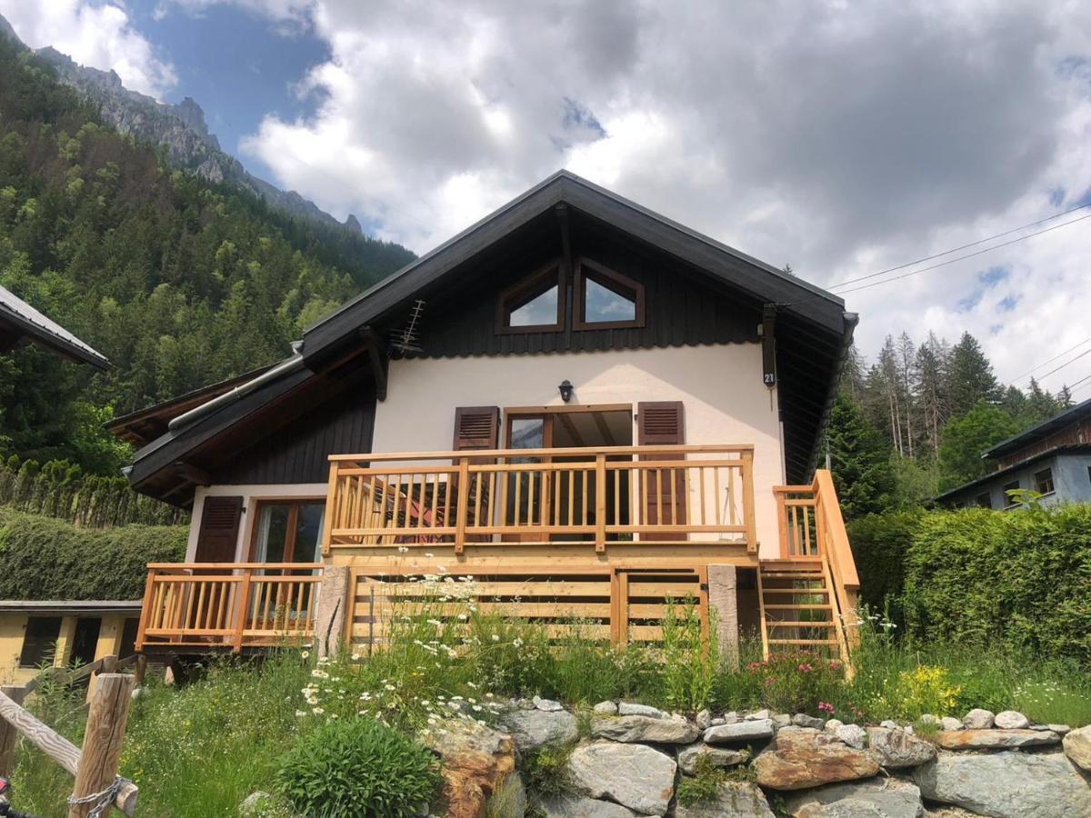 "Chalet Bobo" Cosy & Magnifique Vue Chx Sud Chamonix Exterior foto